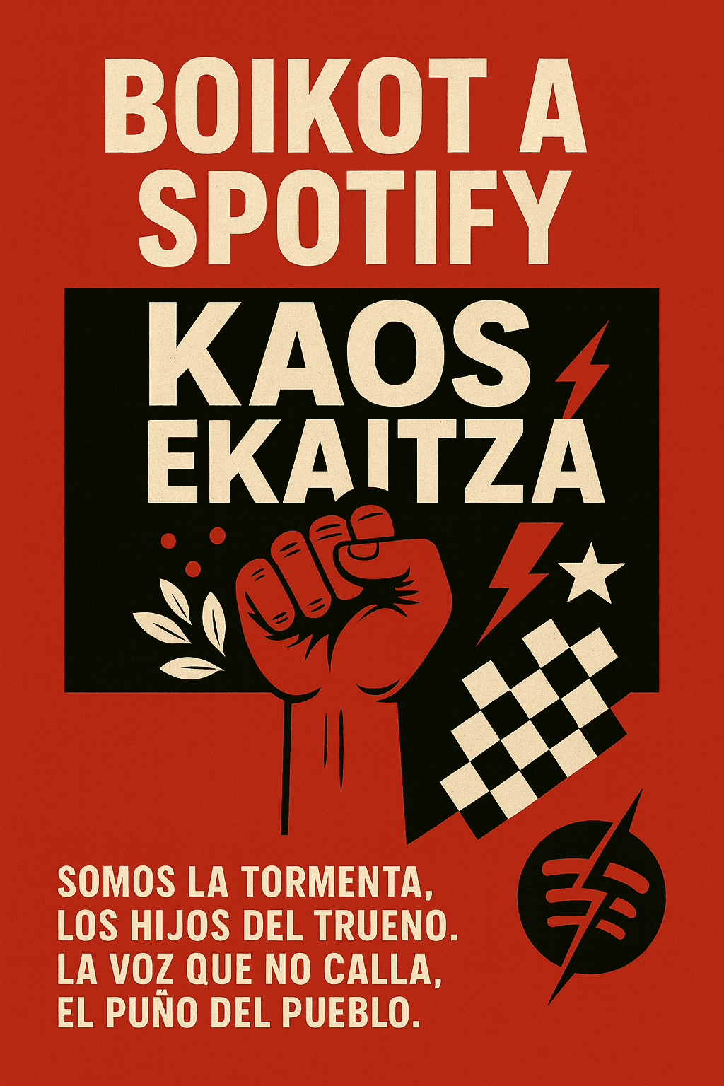 Boikot a Spotify